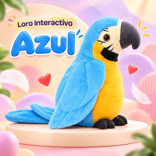 Loro Interactivo PicoRisa™ – Convierte Cada Palabra en Diversión