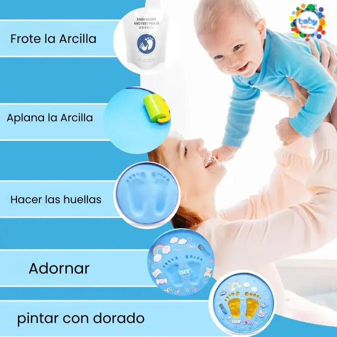 Kit de Arcilla Captura y conserva esos adorables momentos