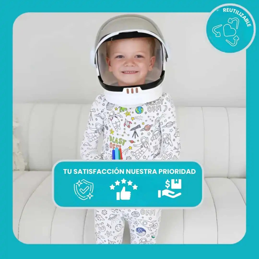 PIJAMA MÁGICA- Para niños y Niñas - Grátis Marcadores Lavables