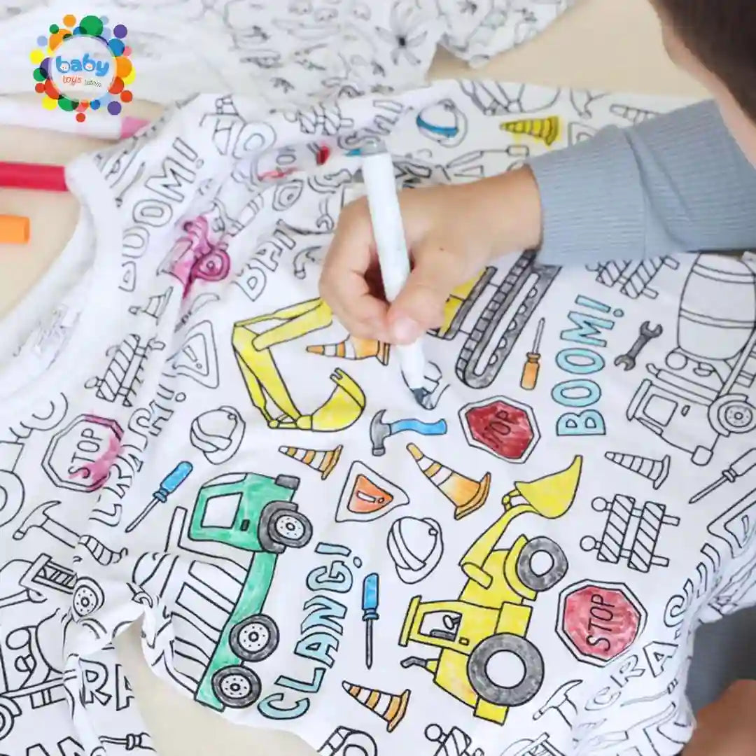 PIJAMA MÁGICA- Para niños y Niñas - Grátis Marcadores Lavables