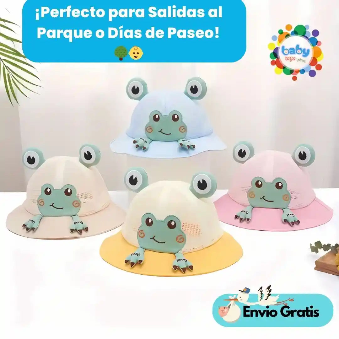 Baby Frog Cap
