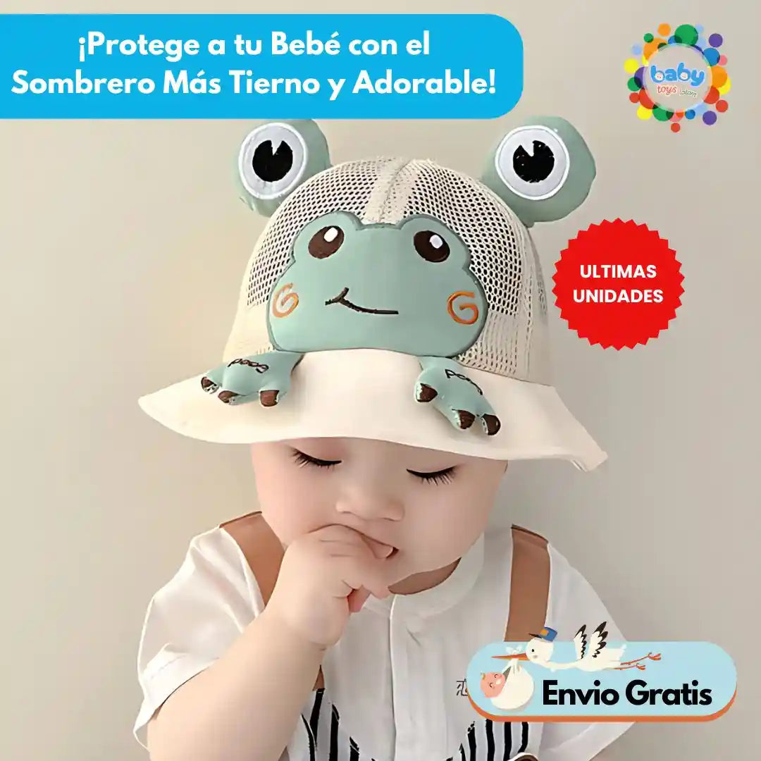 Baby Frog Cap