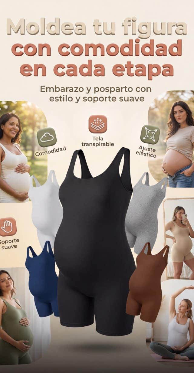 MOLDEAMAMÁ® Moldea tu figura mientras cuida tu vientre en cada etapa.🔥 35% DCTO HOY – Stock limitado