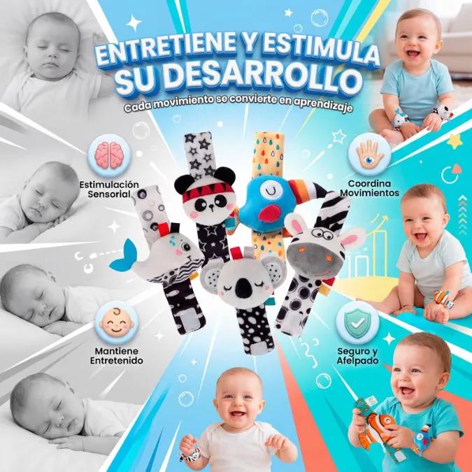 oferta 2x 1 set de sonajeros Manilla Didactica Para Bebe