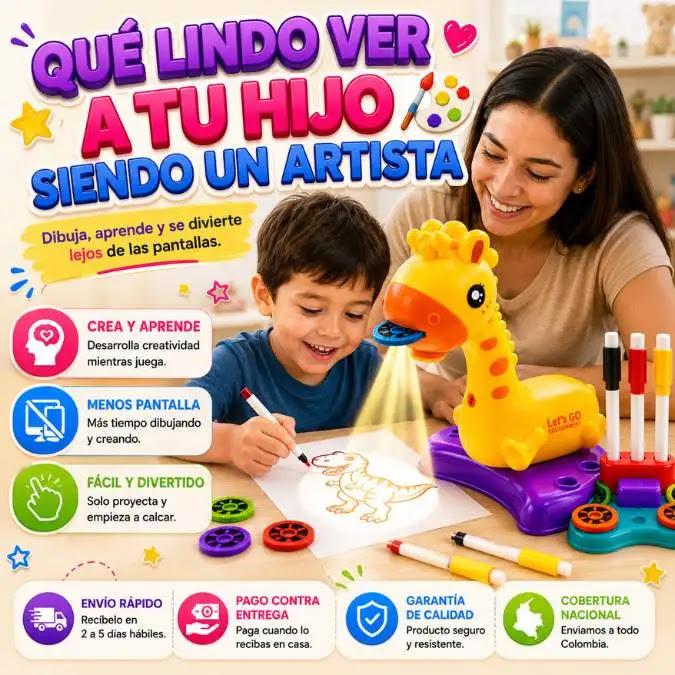 Proyector De Dibujo Infantil