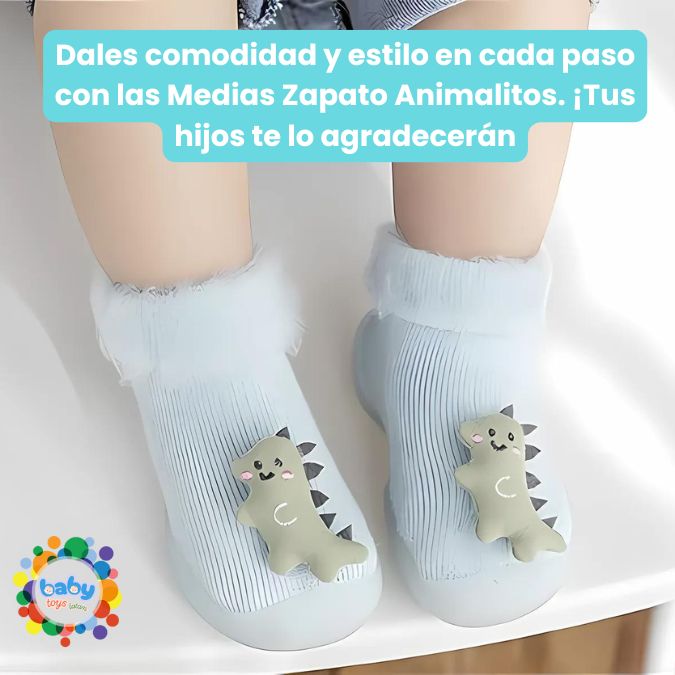 Medias zapato animalitos