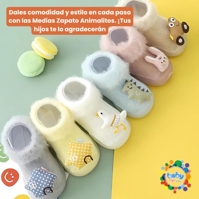 Medias zapato animalitos