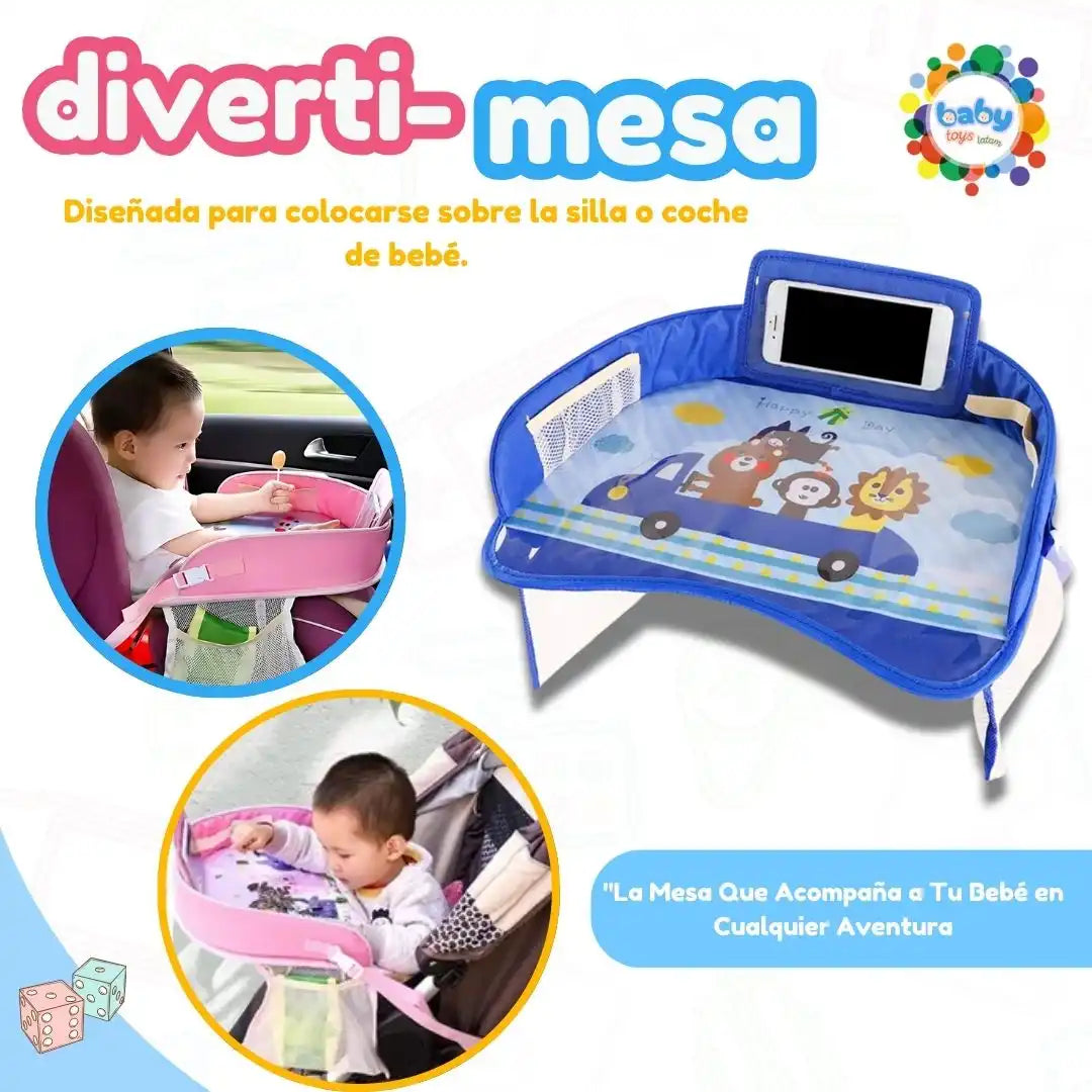 🎨Divertimesa 🎮usala en el coche, caminador, o comedor,🎨