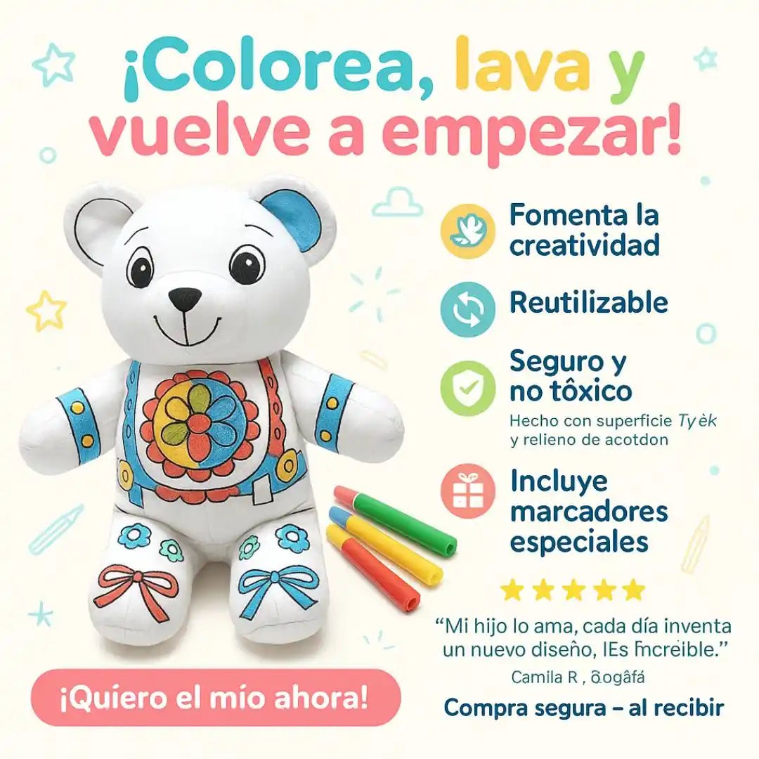 MiOsito Mágico™“Un regalo que inspira, entretiene y educa desde el corazón”🟣 40% DCTO ahora y sorpréndelos!