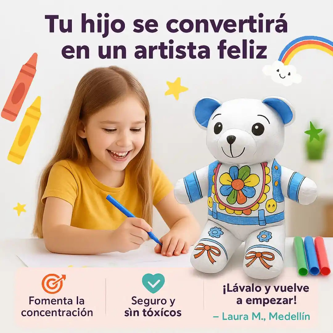 MiOsito Mágico™“Un regalo que inspira, entretiene y educa desde el corazón”🟣 40% DCTO ahora y sorpréndelos!