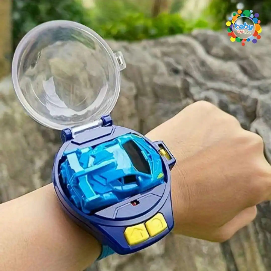 RELOJ CON COCHE A CONTROL REMOTO