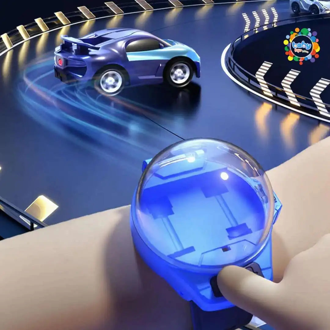 RELOJ CON COCHE A CONTROL REMOTO