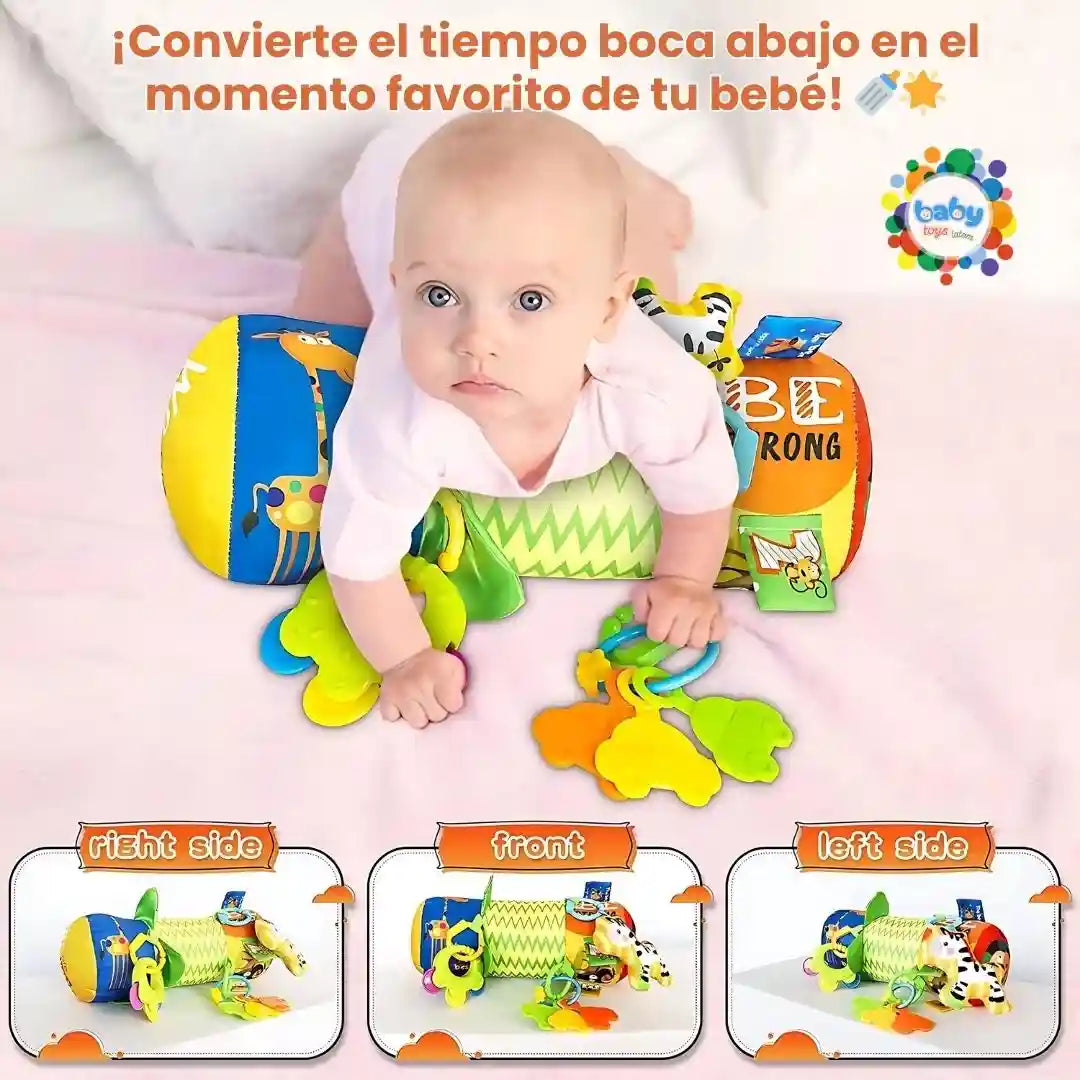 Baby-Roll de Felpa Fomenta su desarrollo desde el primer día