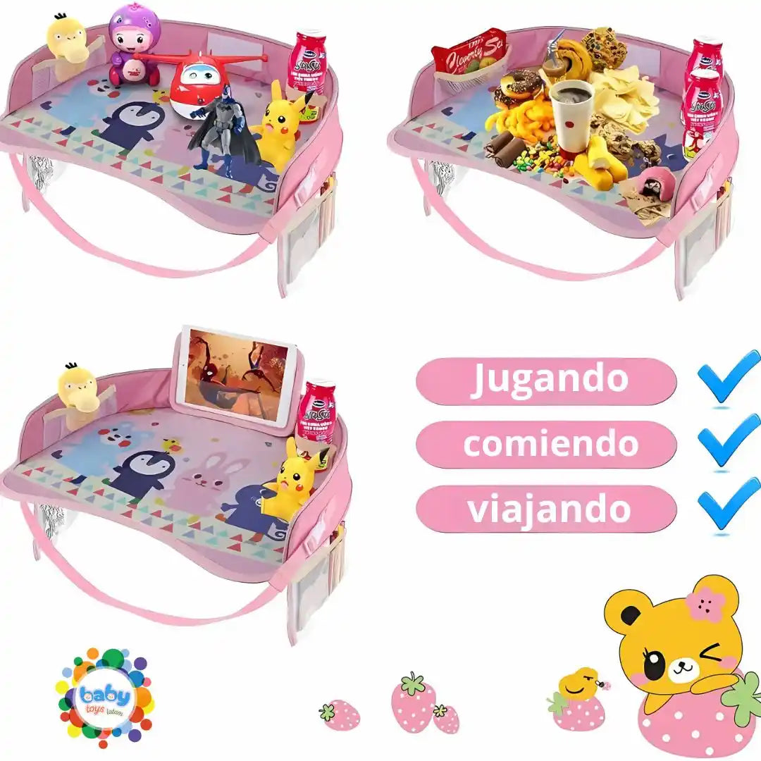 🎨Divertimesa 🎮usala en el coche, caminador, o comedor,🎨