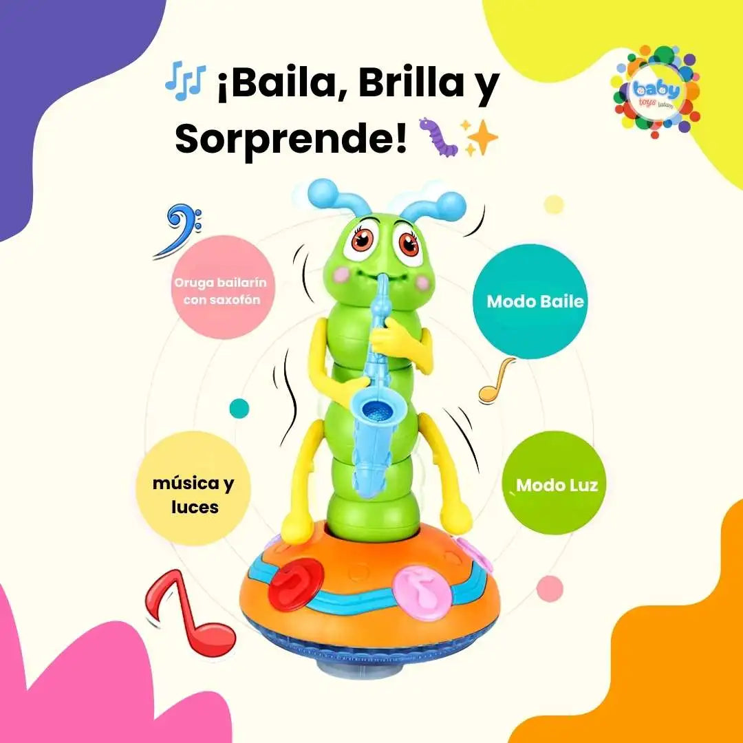 Oruguita Musical🐛🎶Estimula el desarrollo de tu hijo