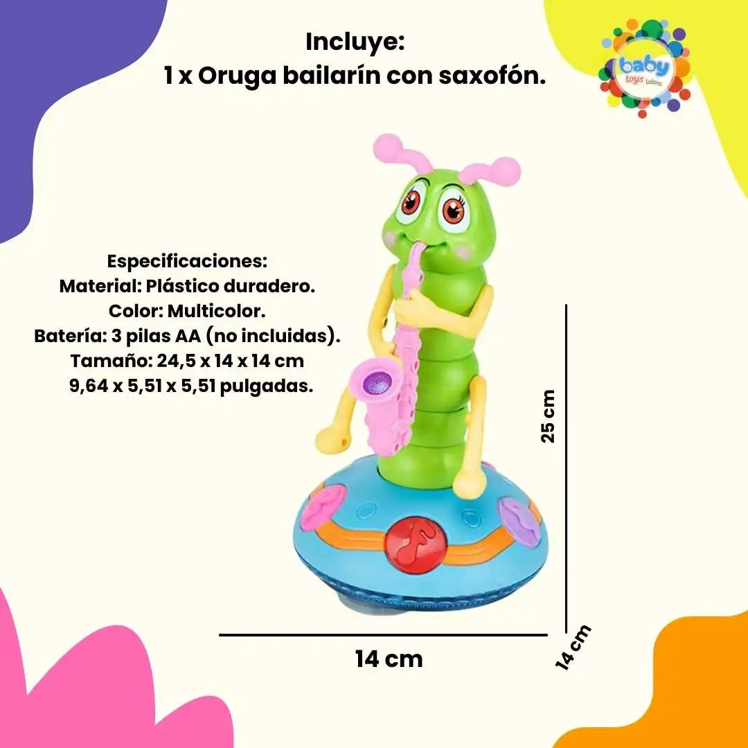 Oruguita Musical🐛🎶Estimula el desarrollo de tu hijo