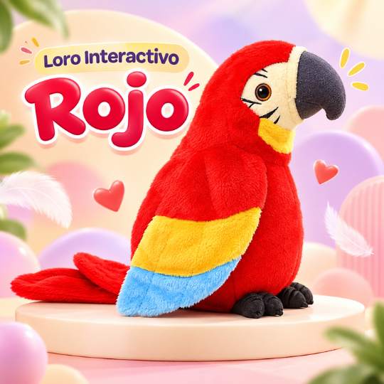 Loro Interactivo PicoRisa™ – Convierte Cada Palabra en Diversión