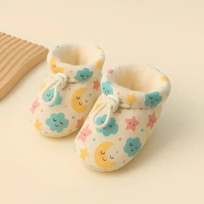 Botas de piel cálidas para bebé