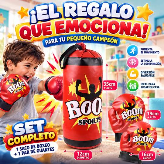 BOOM SPORTS 🥊 | Diversión y movimiento para tu pequeño campeón