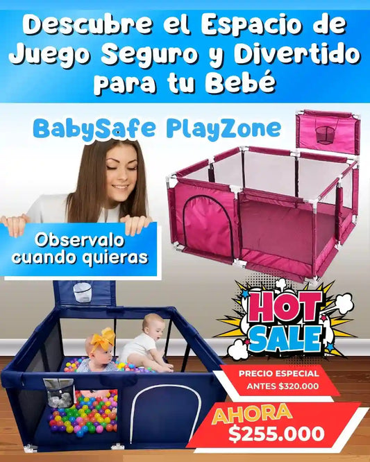 CORRAL BABYSAFE 1.80X1.50X60 + 50 PELOTAS