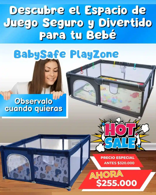 CORRAL BABYSAFE 1.80X1.50X60 + 50 PELOTAS