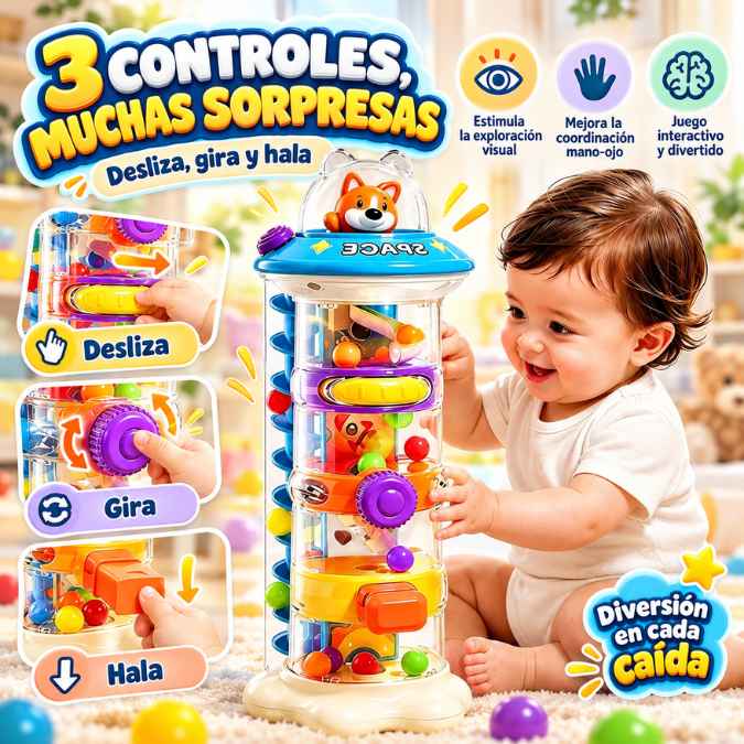 GIRONAUTA™ – 3 Controles, Muchas Sorpresas en Cada Juego
