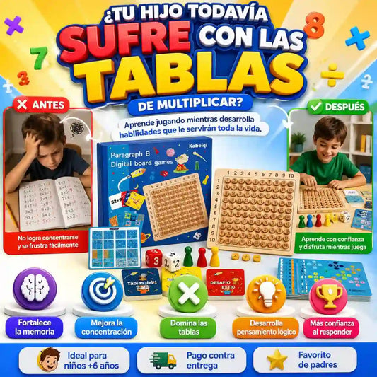 Juego Educativo para Dominar las Tablas 🧠 Fortalece la memoria