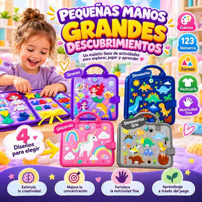 Maletín Didáctico Montessori – Aprende Jugando y Desarrolla su Motricidad Fina