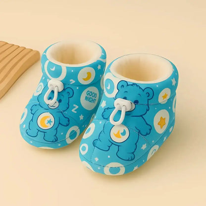 Botas de piel cálidas para bebé