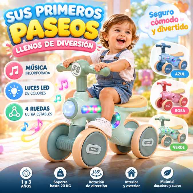MiniRide™ – Diversión sobre 4 ruedas con estabilidad que se ve