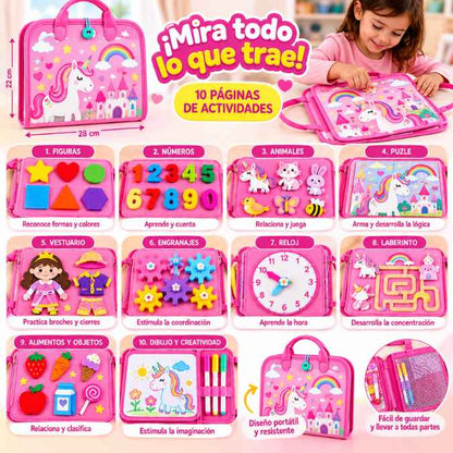Maletín Didáctico Montessori – Aprende Jugando y Desarrolla su Motricidad Fina
