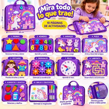 Maletín Didáctico Montessori – Aprende Jugando y Desarrolla su Motricidad Fina