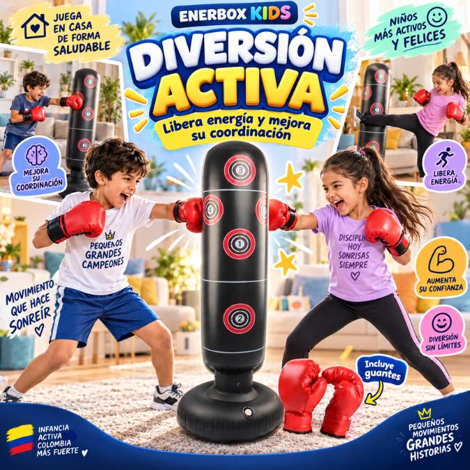 EnerBox Kids – Convierte su Energía en Diversión y Movimiento