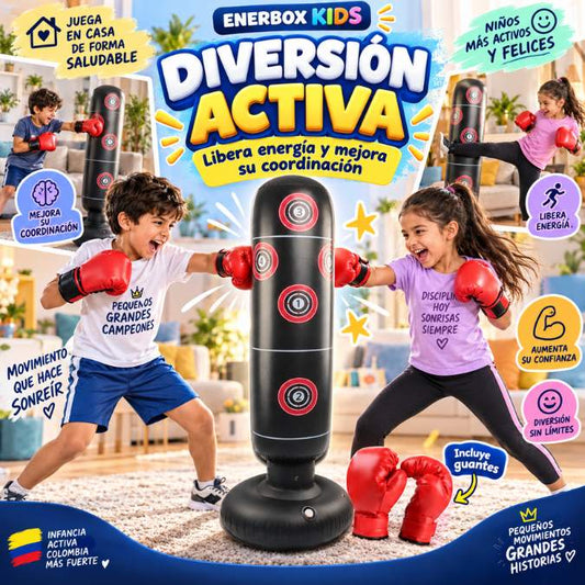 EnerBox Kids – Convierte su Energía en Diversión y Movimiento
