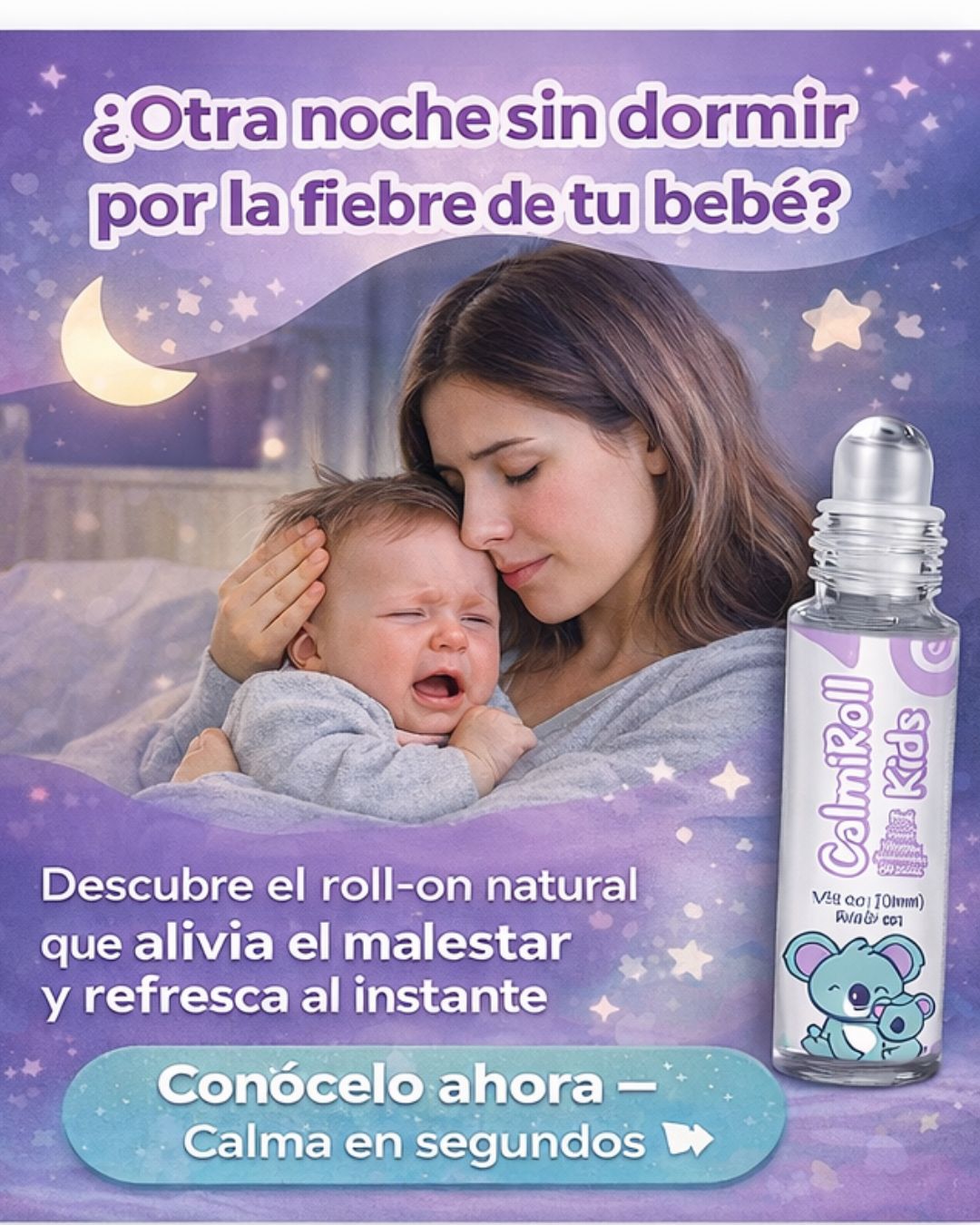 CalmiRoll Kids Fórmula con aceites esenciales naturales - 🔥HOY pague 1 lleva 2🔥