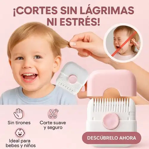 PeinaCorta®peina y corta en un solo paso.