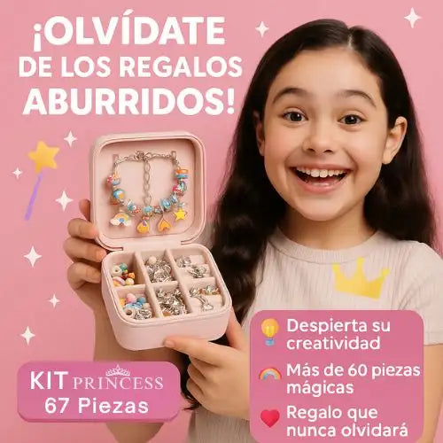 Kit Princesa - Más de 60 accesorios para que tu niña se sienta como una auténtica princesa!