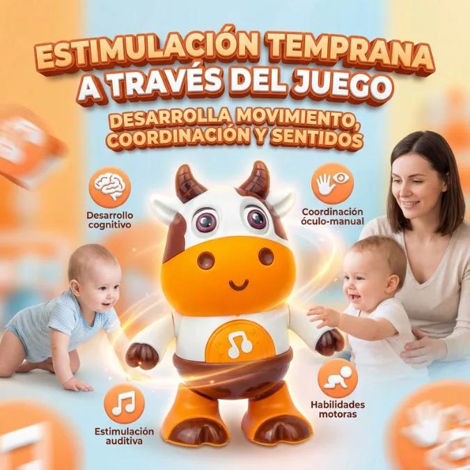 estimulacion temprana es lo que necesita  tu bebe coordinacion visomanual y mucho mas con la vaca lola