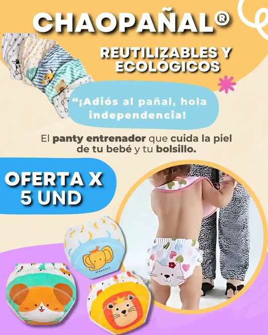 ChaoPañal® OFERTA ESPECIAL PAGUE 5 LLEVA 6