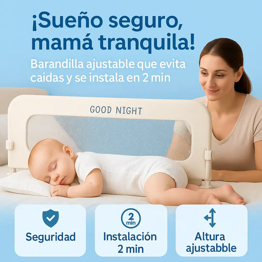 DreamGuard®👶 ¡Porque tu bebé merece seguridad y tú, descanso real! 🔥HOY 40% DCTO