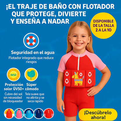 AquaShield® Aprende a nadar sin miedo,🎁+ obsequio gorro🎁 HOY 35% DCTO🔥