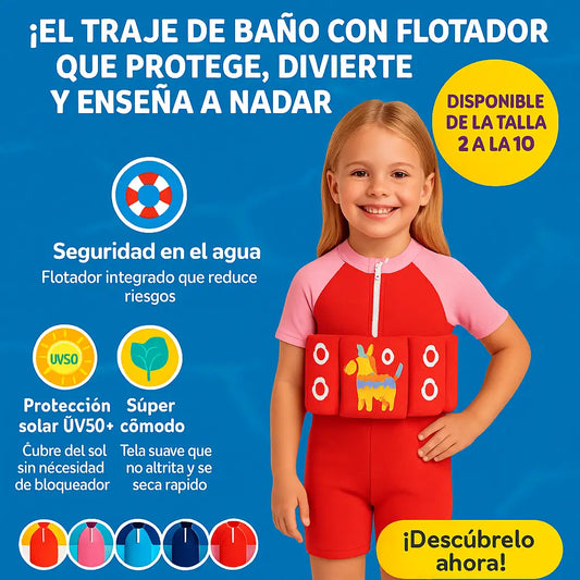 AquaShield® Aprende a nadar sin miedo,🎁+ obsequio gorro🎁 HOY 35% DCTO🔥