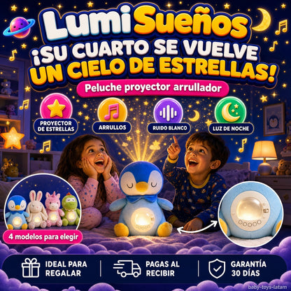 LumiSueños peluche proyector arrullador