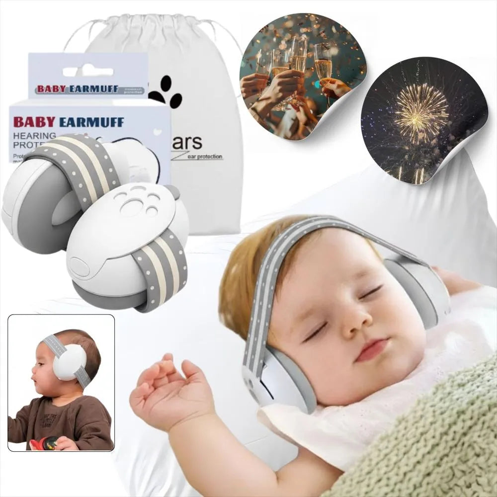 SleepBaby Protect™ Reduce el ruido fuerte y brinda a tu bebé un descanso cómodo y seguro donde sea.  🔥 40% OFF por lanzamiento