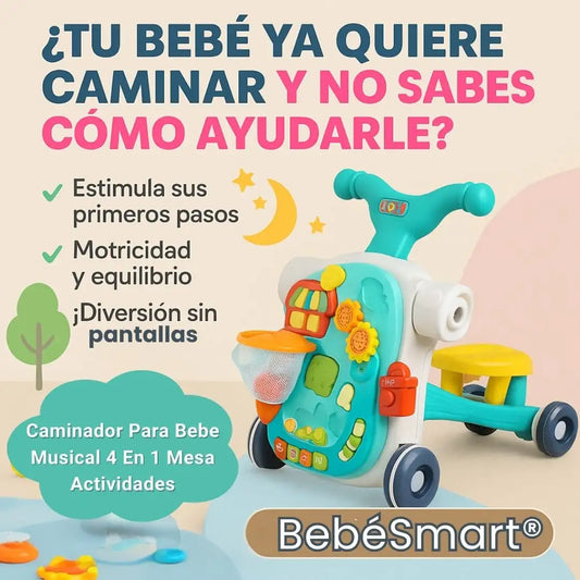 BebéSmart® Cada paso es un logro, cada juego es desarrollo ¡Llévatelo HOY con 40% DCTO y regala aprendizaje!