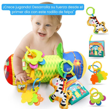 Baby-Roll de Felpa Fomenta su desarrollo desde el primer día