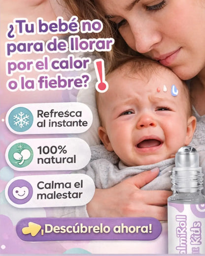 CalmiRoll Kids Fórmula con aceites esenciales naturales - 🔥HOY pague 1 lleva 2🔥